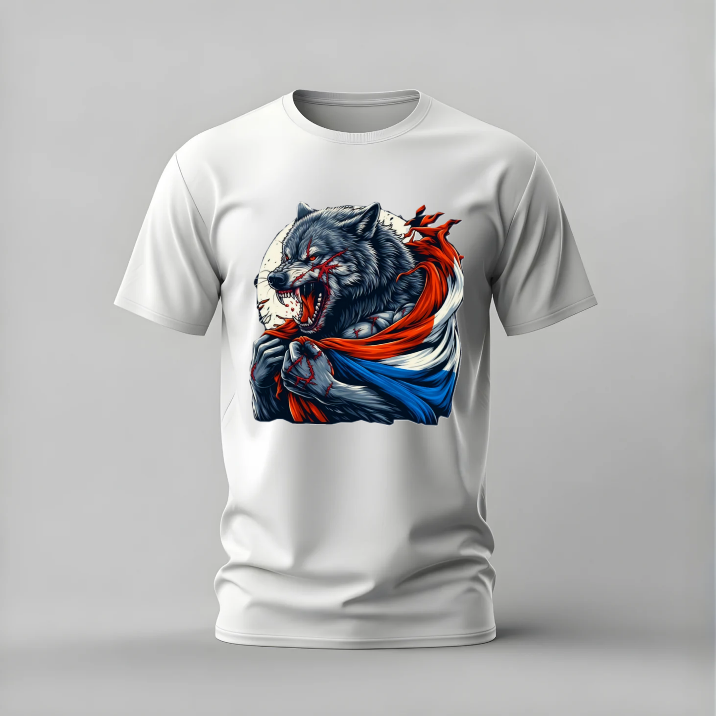 FEROCIOUS WOLF Graphic T-Shirt