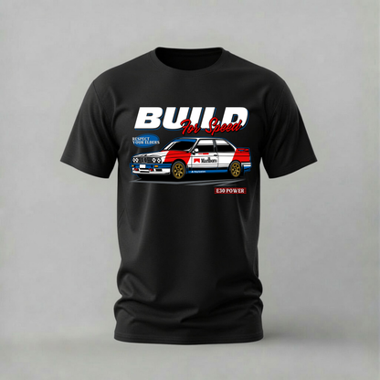 BUILD FOR SPEED E30 Graphic T-Shirt