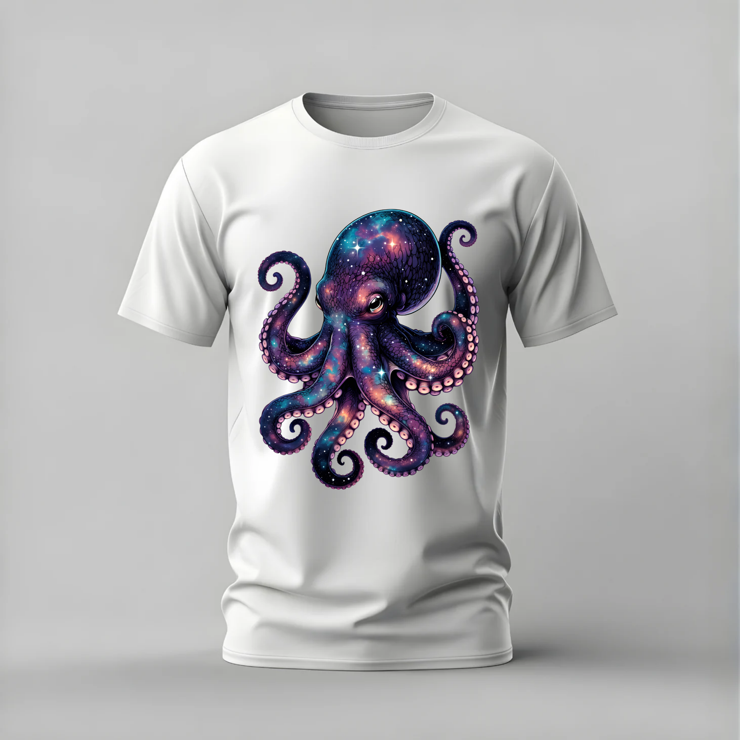 GALAXY OCTOPUS Graphic T-Shirt