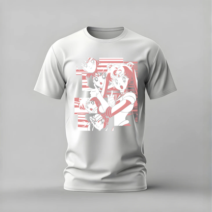 SAILOR MOON Collage Graphic T-Shirt