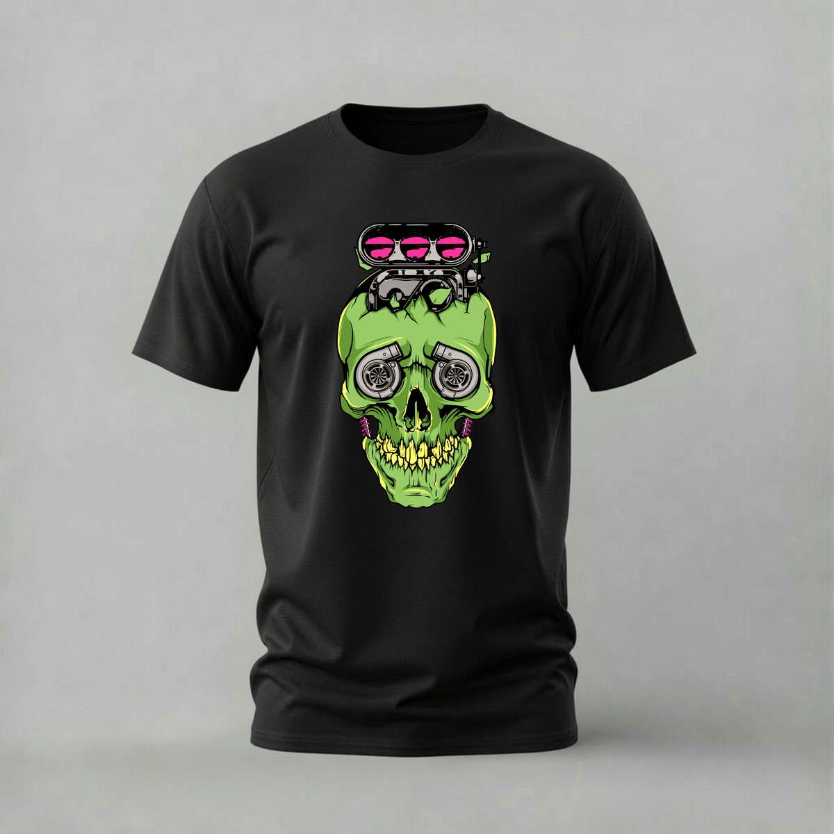 TURBO SKULL Graphic T-Shirt