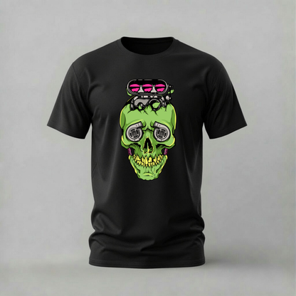 TURBO SKULL Graphic T-Shirt