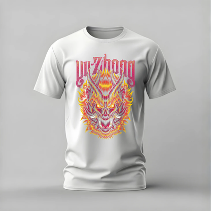 YU ZHONG DRAGON Graphic T-Shirt
