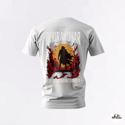 Dhurandhar Koi Rok Nahi Sakta Warrior T-Shirt