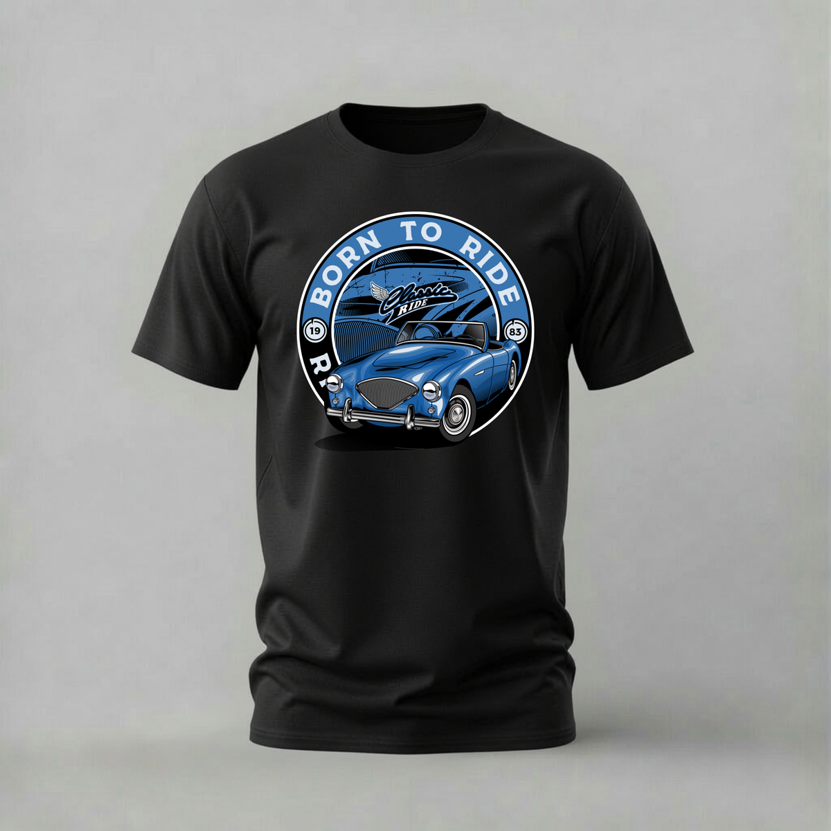 BORN TO RIDE CONVERTIBLE Graphic T-Shirt