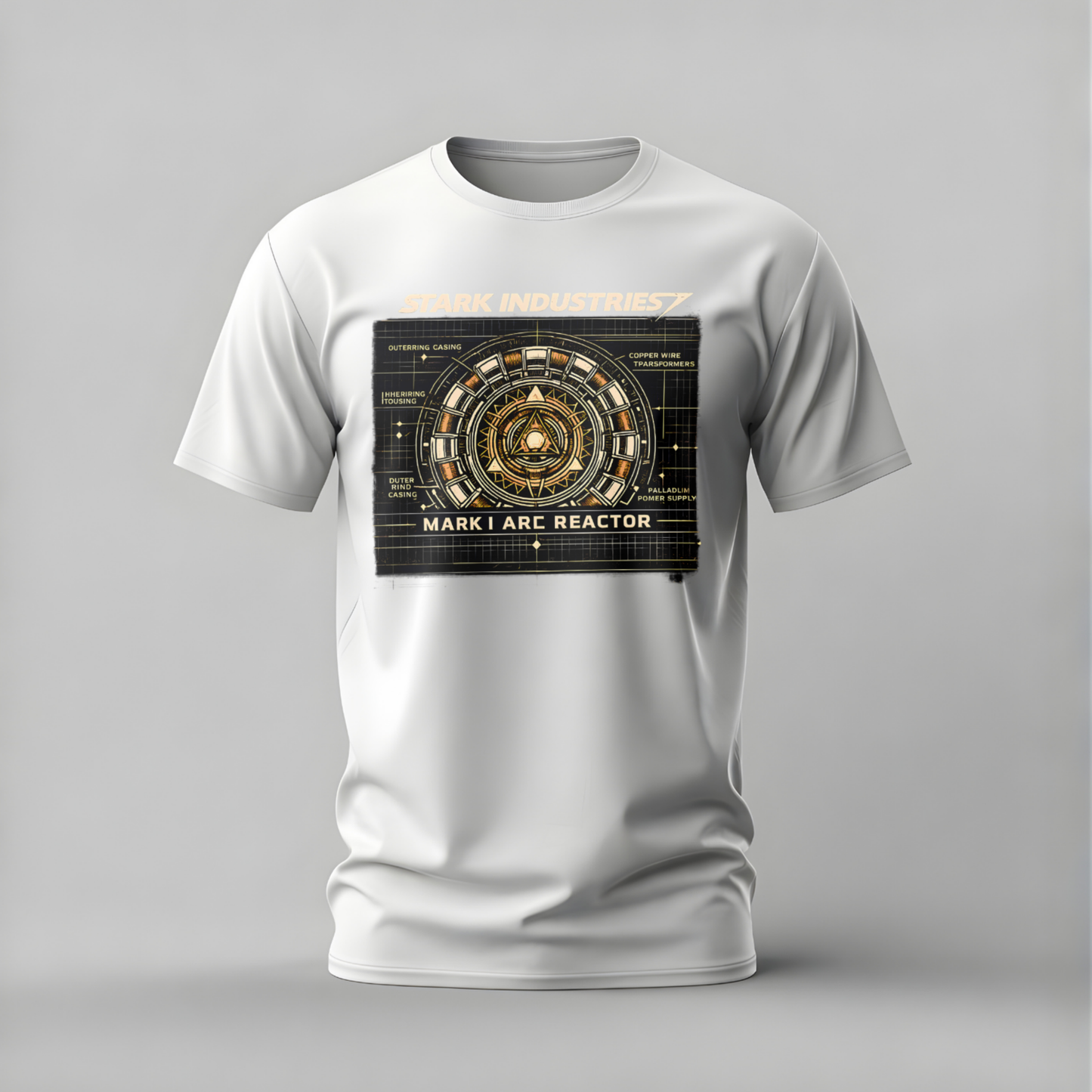 STARK INDUSTRIES Arc Reactor Graphic T-Shirt