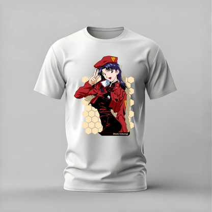 MISATO KATSURAGI Evangelion Graphic T-Shirt