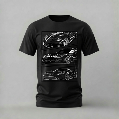AMERICAN SUPERCARS Graphic T-Shirt