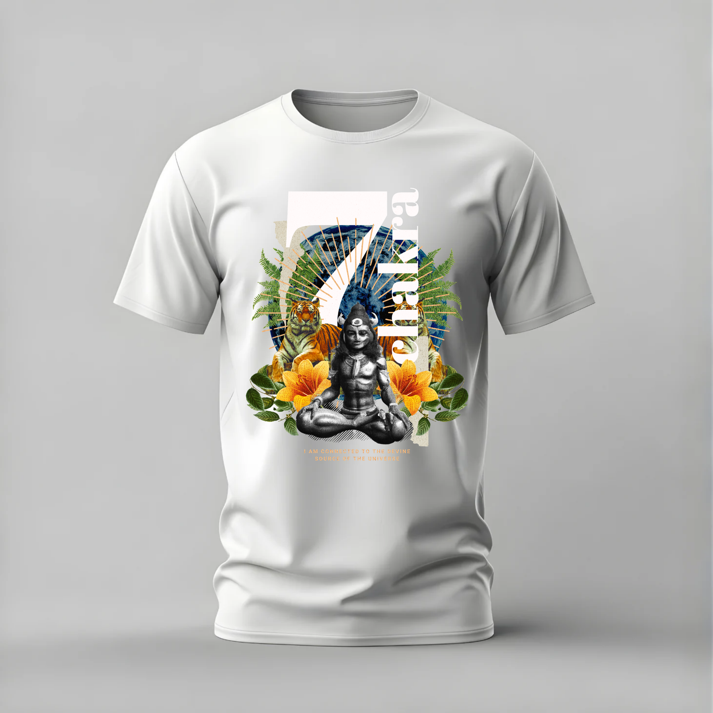 7 CHAKRA Graphic T-Shirt