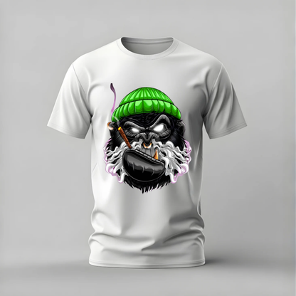 GORILLA Smoker Graphic T-Shirt
