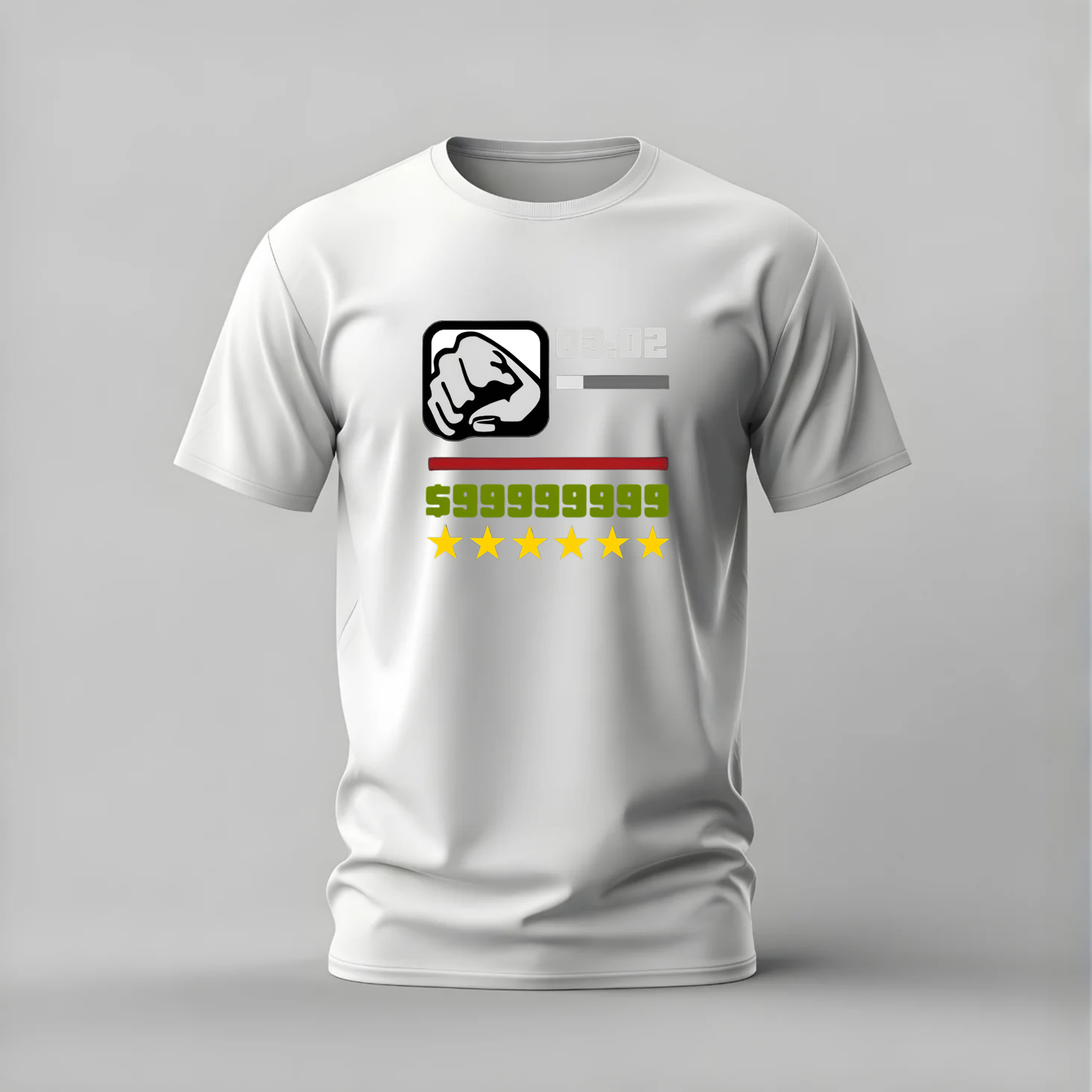 MAX MONEY GTA Style Graphic T-Shirt