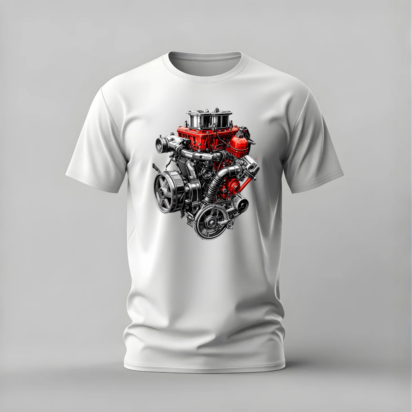 CHROME ENGINE Graphic T-Shirt