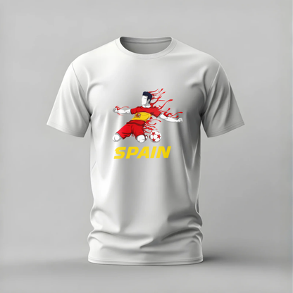 SPAIN Soccer Player Graphic T-Shirt