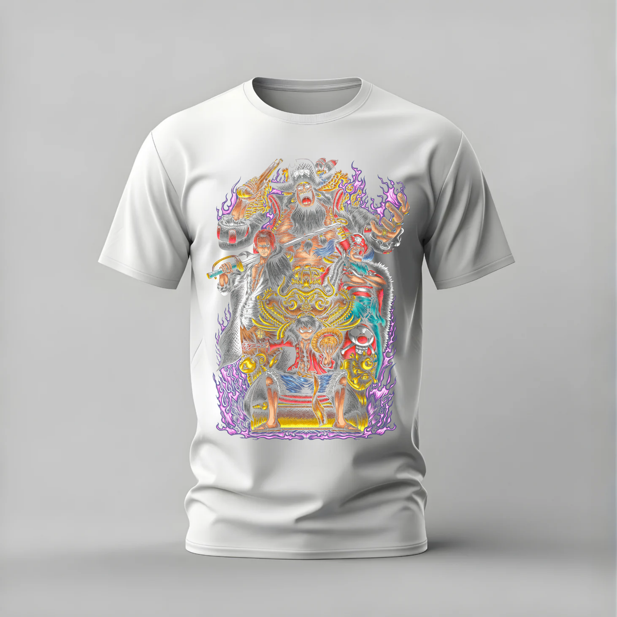 LUFFY THRONE LEGENDS Graphic T-Shirt