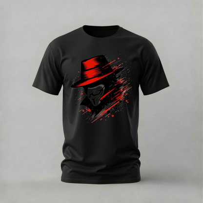 ANONYMOUS RED HAT Graphic T-Shirt