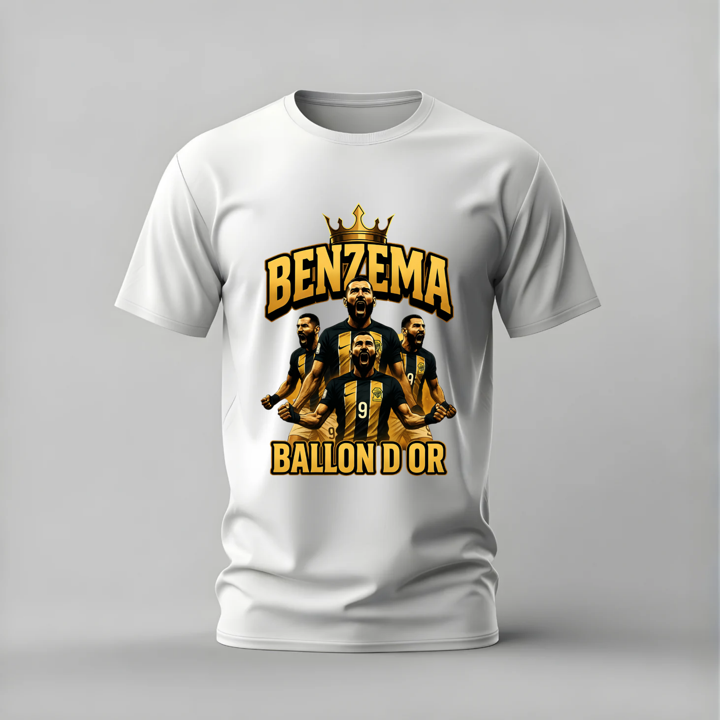BENZEMA Ballon d'Or Graphic T-Shirt