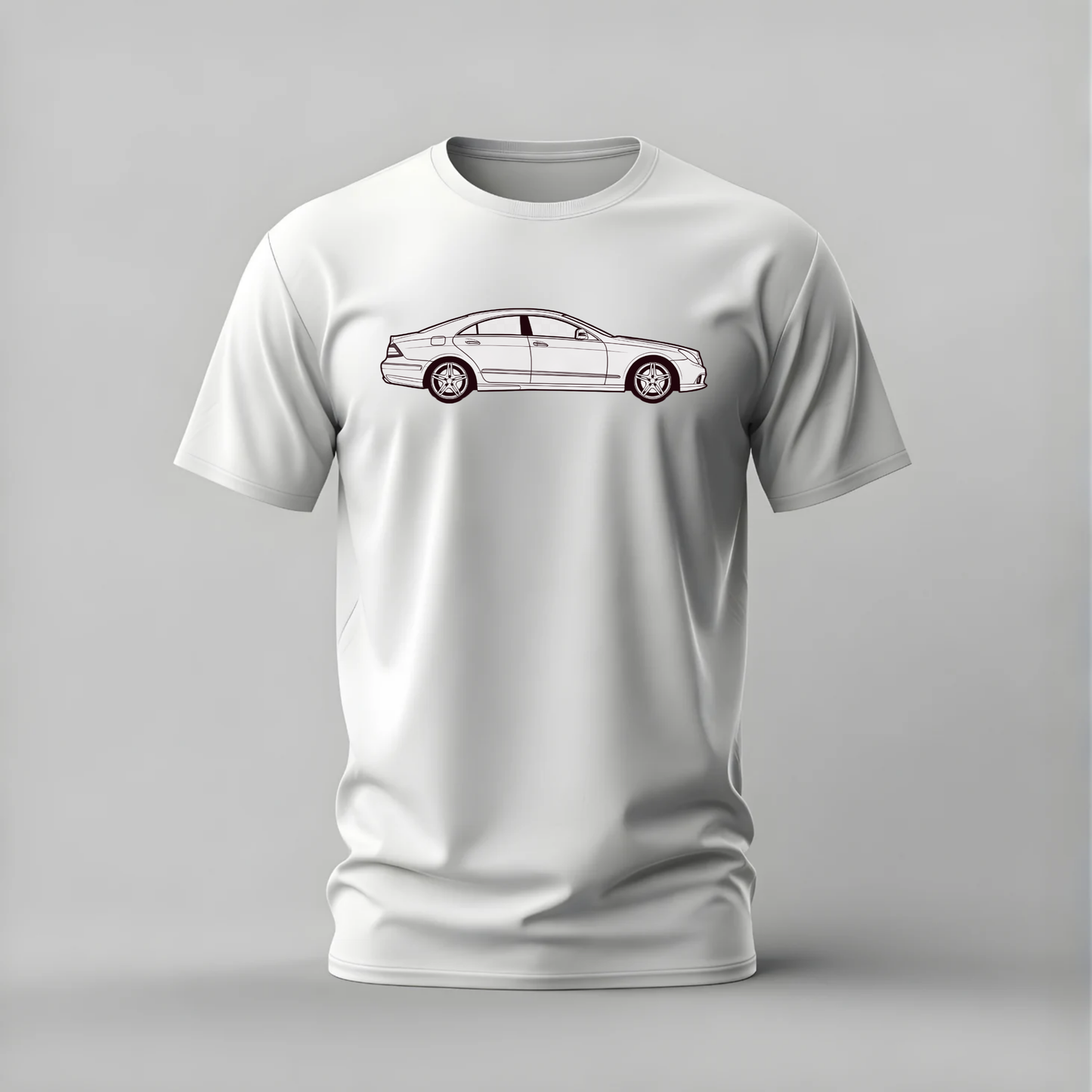 MERCEDES CLS Line Art Graphic T-Shirt