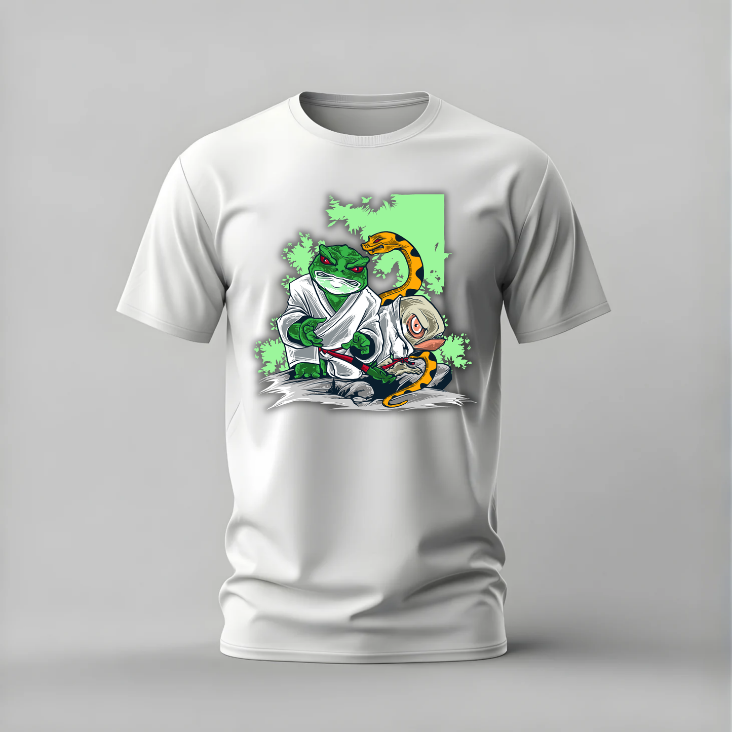 MARTIAL ARTS LIZARD Graphic T-Shirt