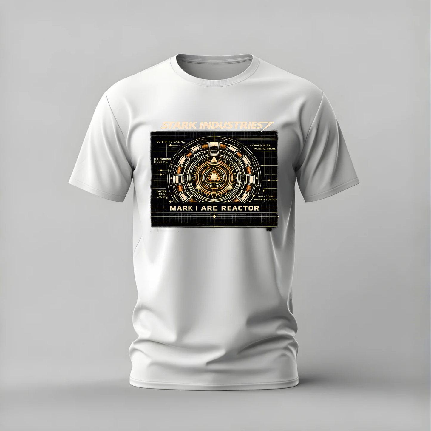 STARK INDUSTRIES Arc Reactor Graphic T-Shirt