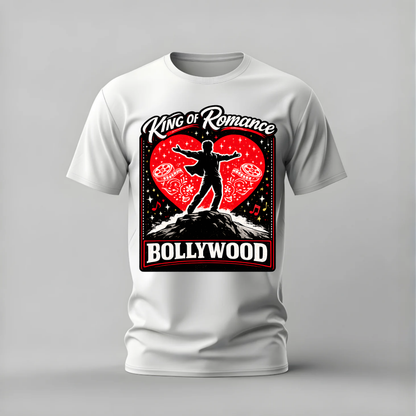 KING OF ROMANCE Bollywood Graphic T-Shirt