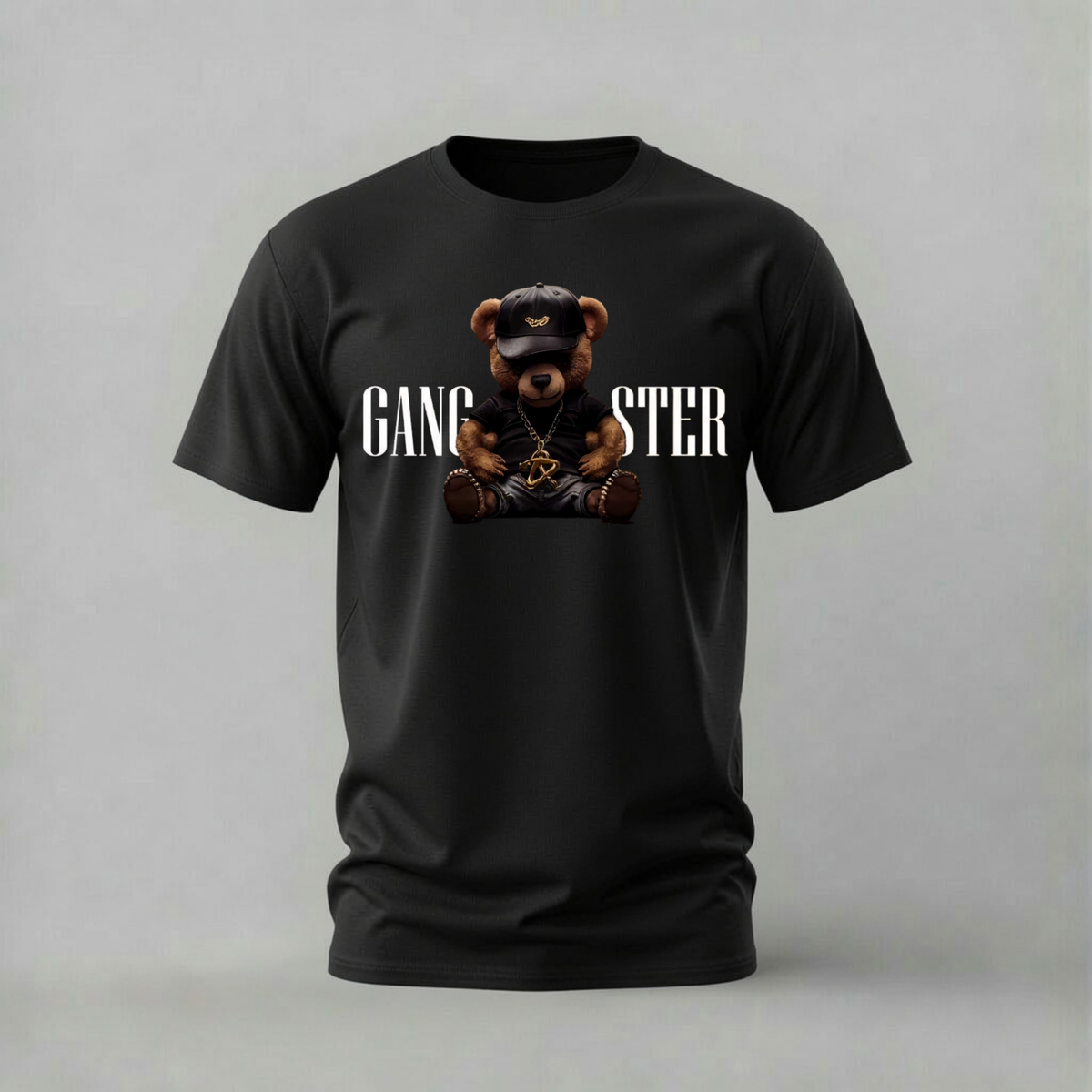 GANGSTER TEDDY BEAR Graphic T-Shirt