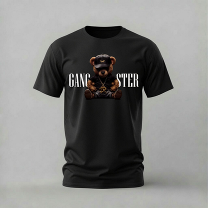 GANGSTER TEDDY BEAR Graphic T-Shirt