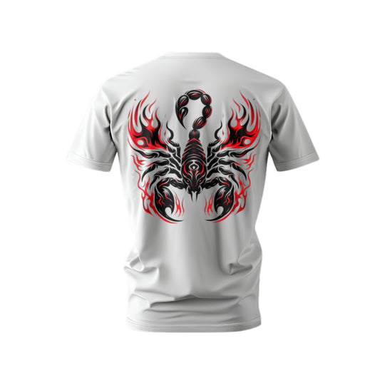 Inferno Scorpion Tribal Flame T-Shirt