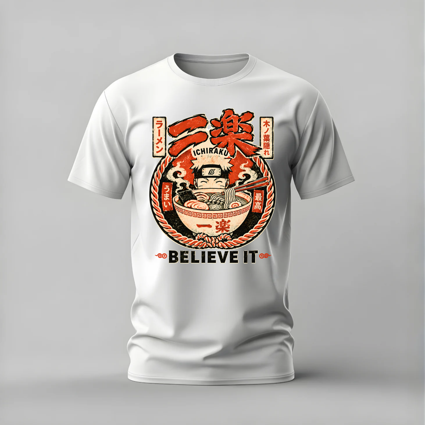 ICHIRAKU RAMEN Naruto Graphic T-Shirt