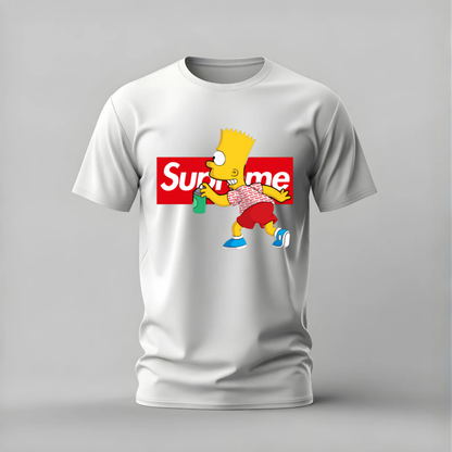 BART SIMPSON Supreme Spray Graphic T-Shirt