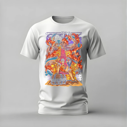 LUFFY KAIDO THRONE Graphic T-Shirt