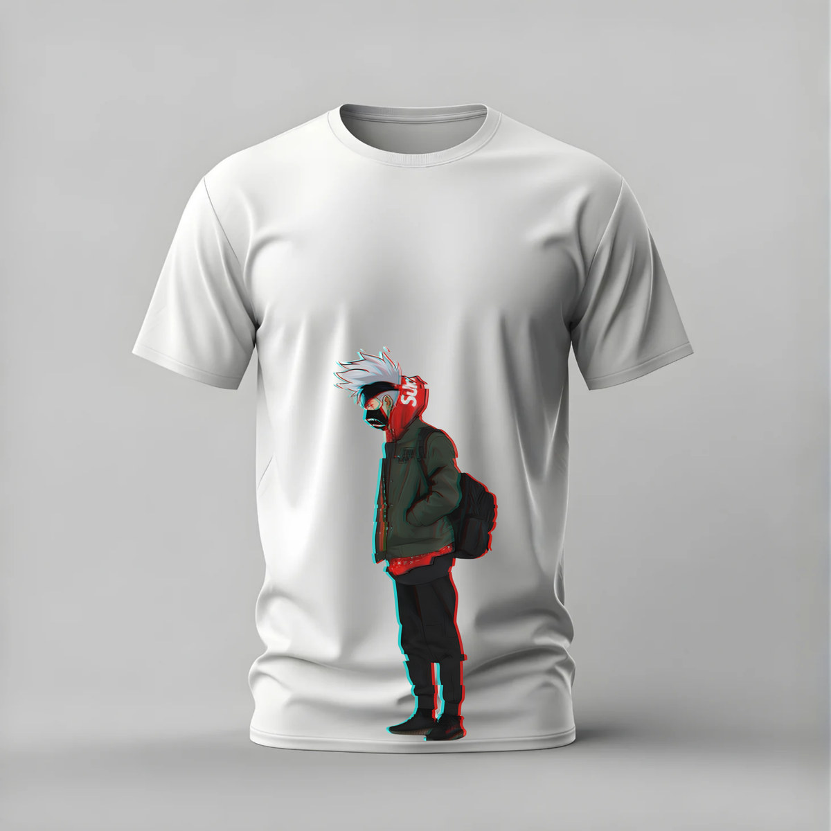 SUPREME KAKASHI Graphic T-Shirt