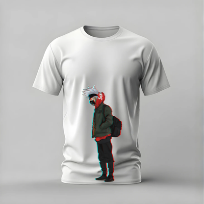 SUPREME KAKASHI Graphic T-Shirt