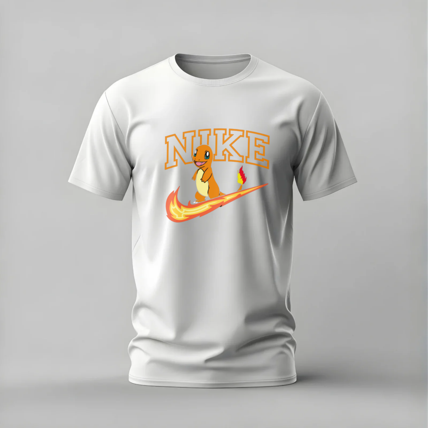 CHARMANDER Nike Parody Graphic T-Shirt
