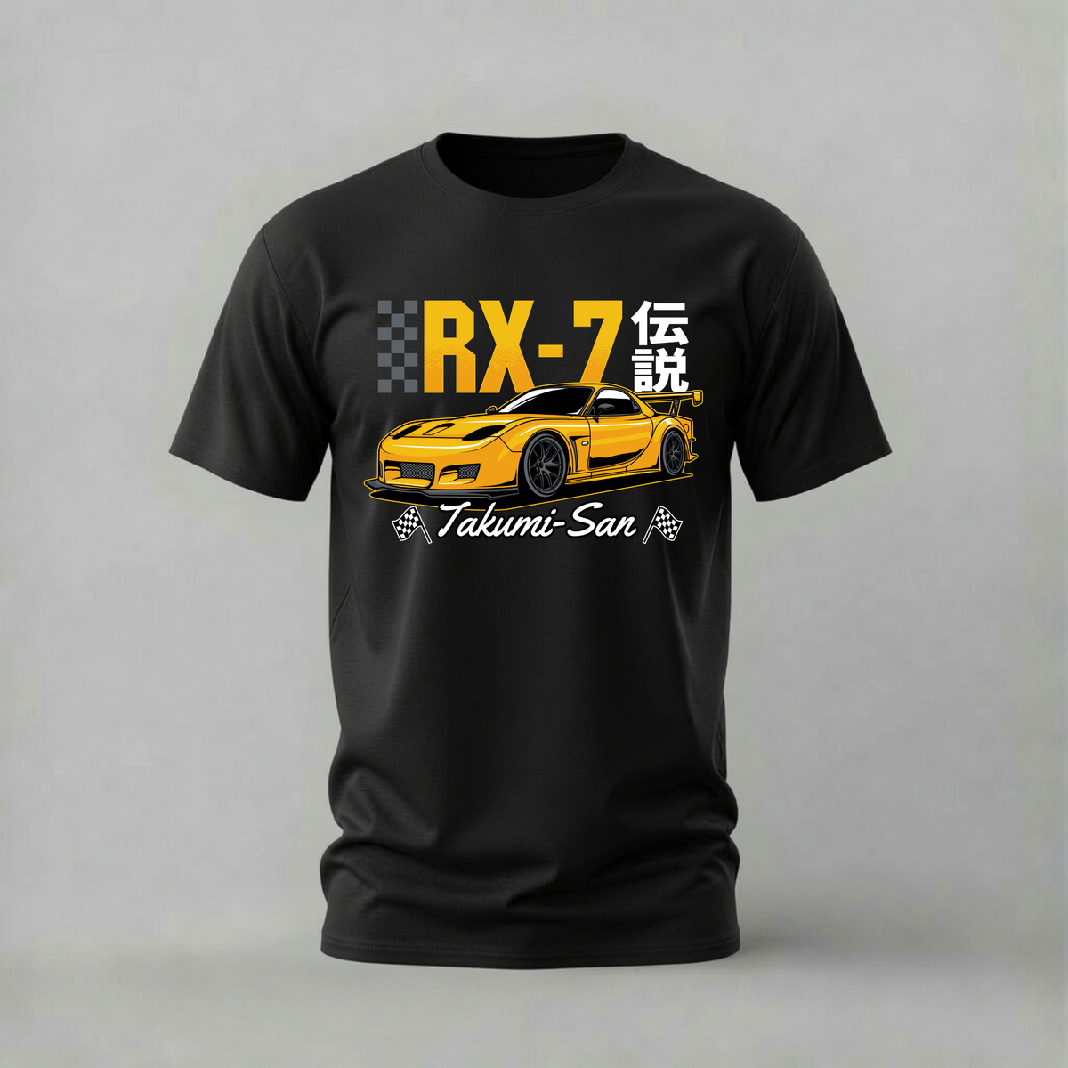 MAZDA RX-7 TAKUMI-SAN Graphic T-Shirt