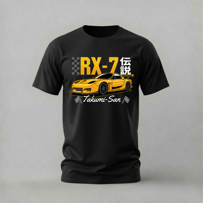 MAZDA RX-7 TAKUMI-SAN Graphic T-Shirt
