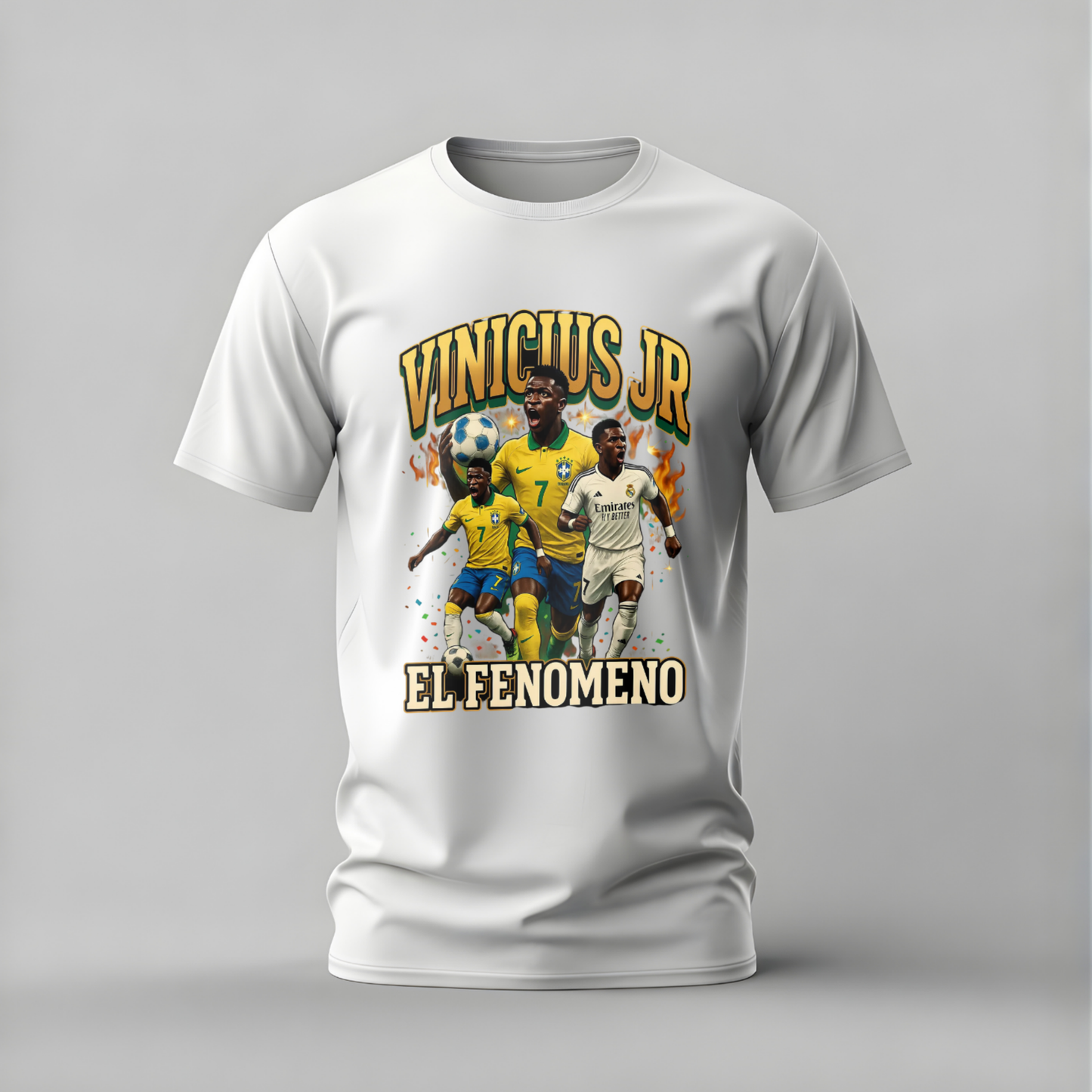 VINICIUS JR El Fenomeno Graphic T-Shirt