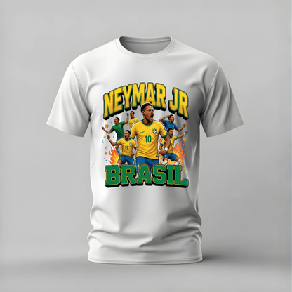 NEYMAR JR Brazil Graphic T-Shirt