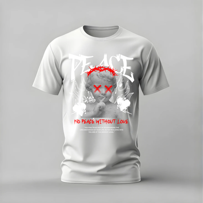 NO PEACE WITHOUT LOVE Graphic T-Shirt