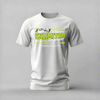 UNLIMITED Streetwear Anime Graphic T-Shirt
