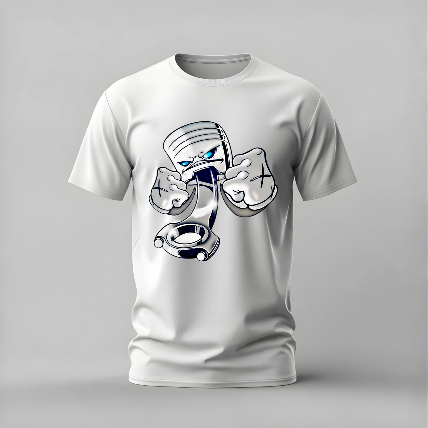 KAWS Style Piston Graphic T-Shirt