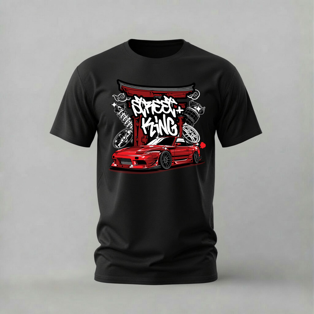 STREET KING Graphic T-Shirt