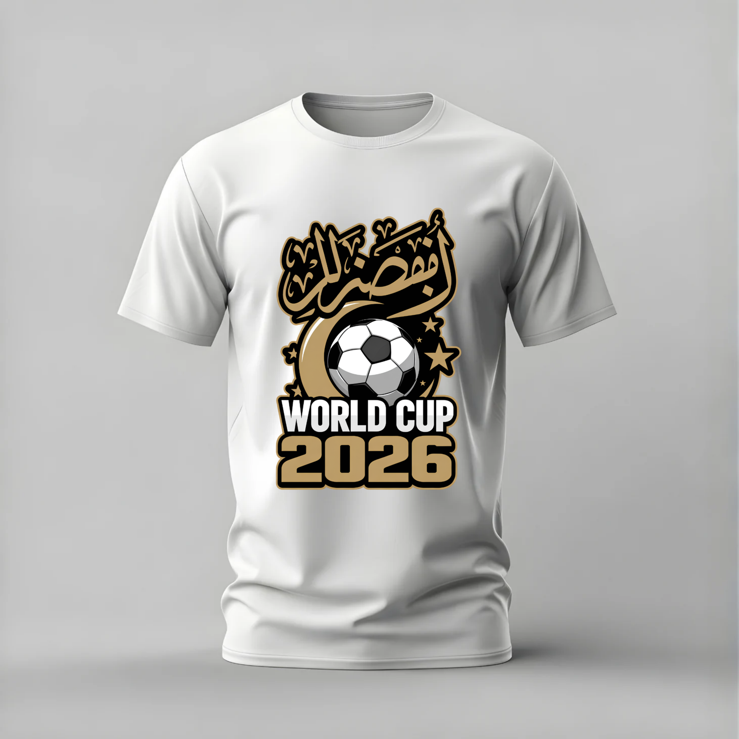 WORLD CUP 2026 Arabic Graphic T-Shirt