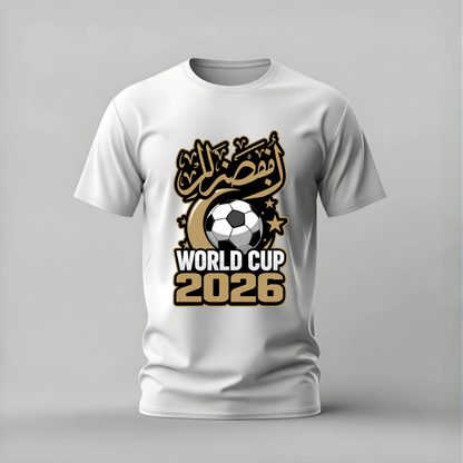 WORLD CUP 2026 Arabic Graphic T-Shirt