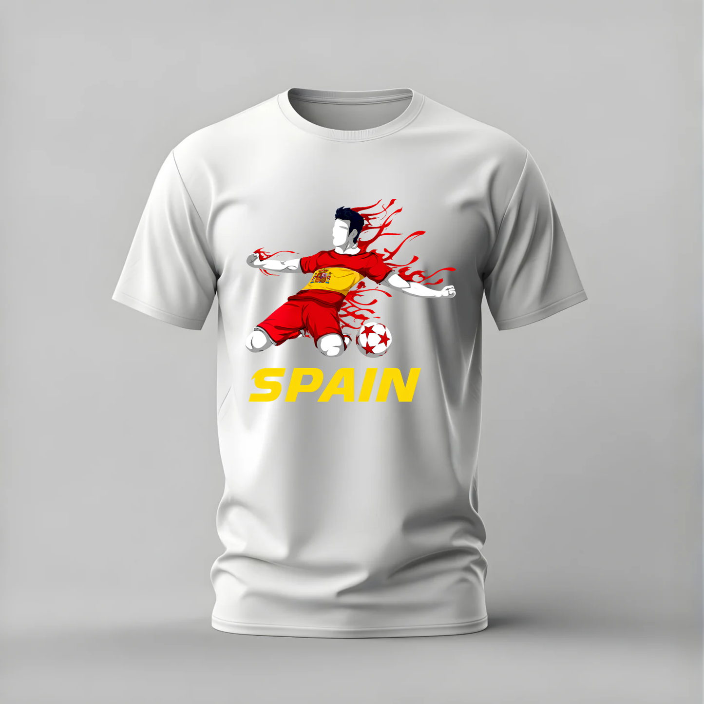 SPAIN National Team Soccer Graphic T-Shirt