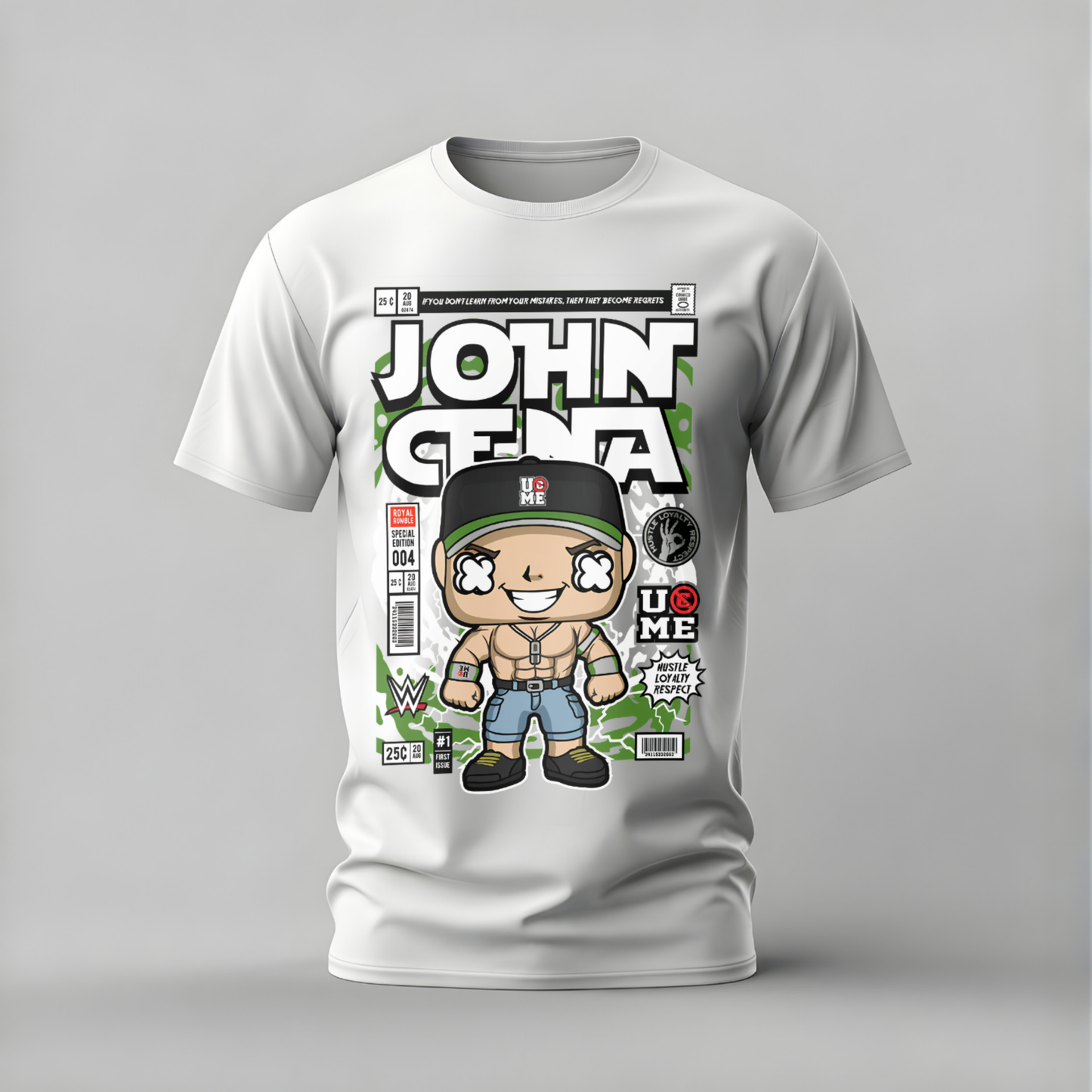 JOHN CENA Comic Style Graphic T-Shirt