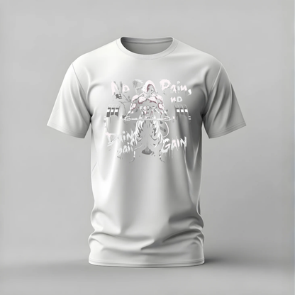 NO PAIN NO GAIN GOKU Graphic T-Shirt