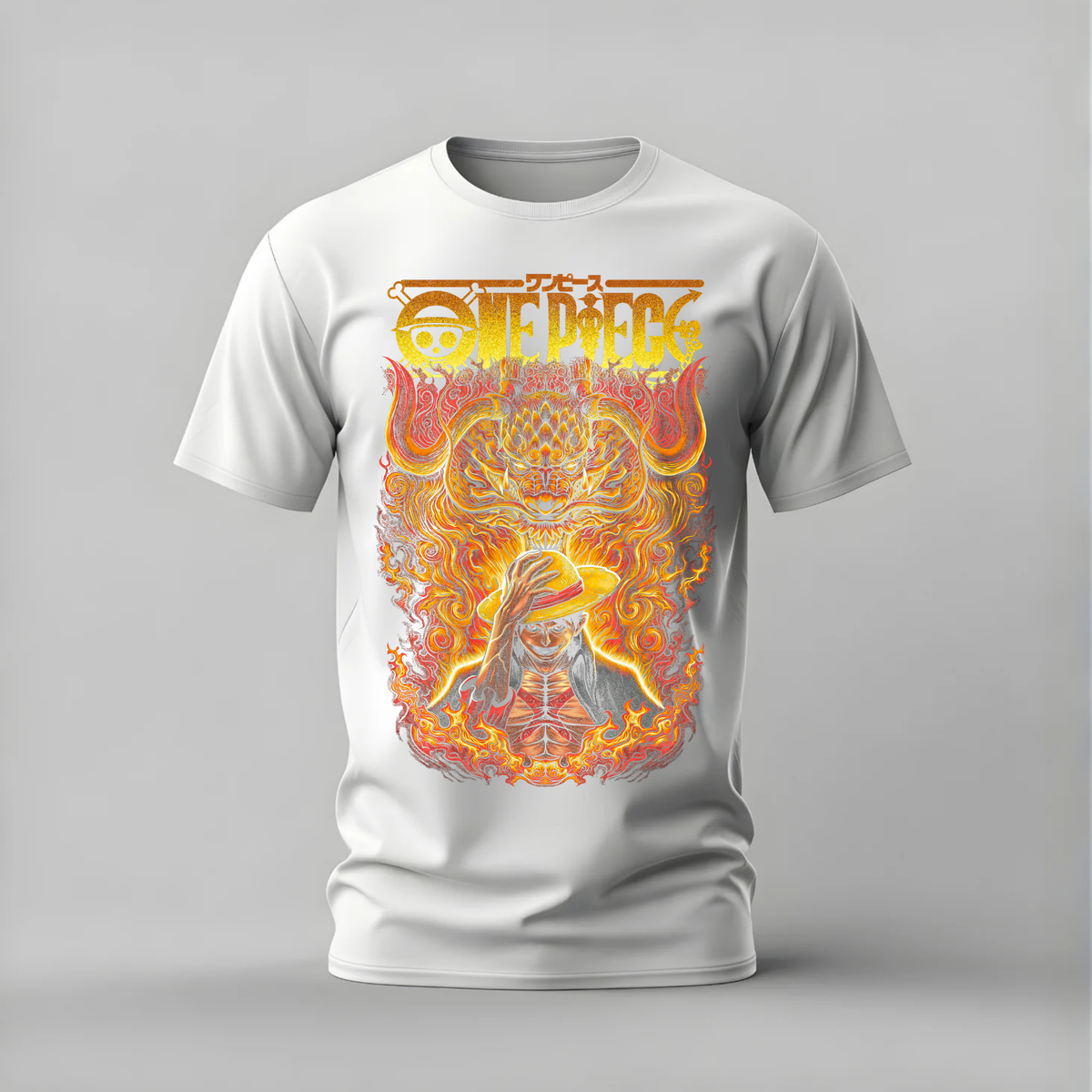LUFFY FIRE DRAGON Graphic T-Shirt