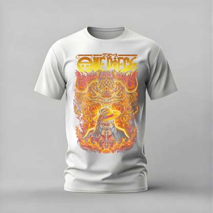 LUFFY FIRE DRAGON Graphic T-Shirt