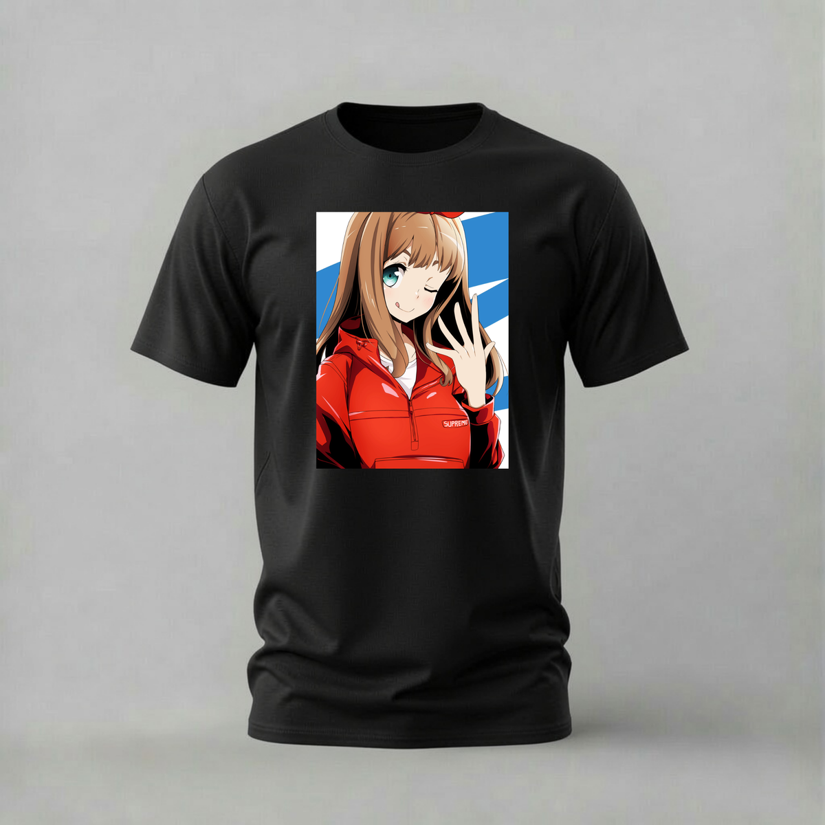 ANIME GIRL SUPREME Graphic T-Shirt