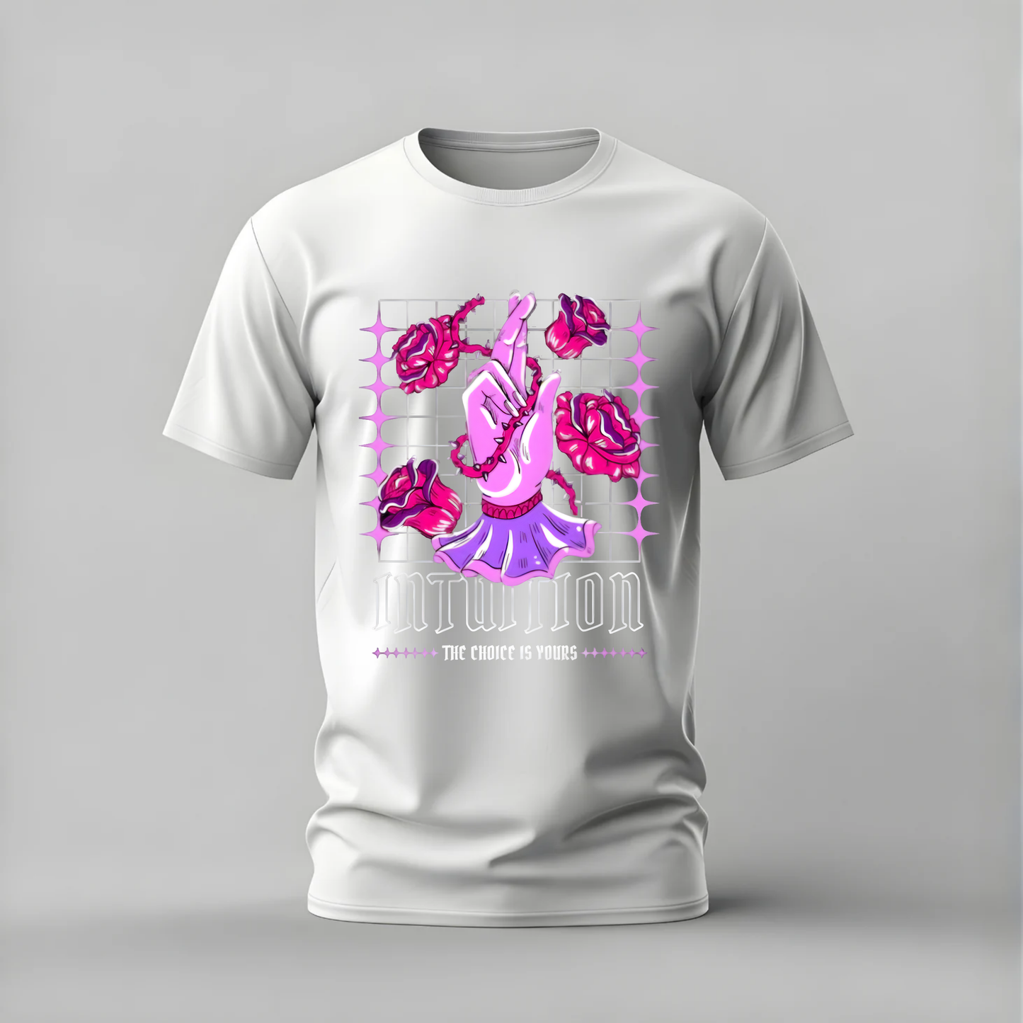 INTUITION Hand Graphic T-Shirt